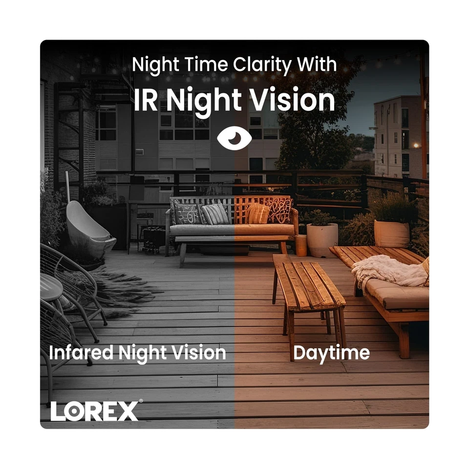 Lorex HD Security Camera System w/ 1TB DVR – 8 Channel Home Security Syste - Image 3 of 4