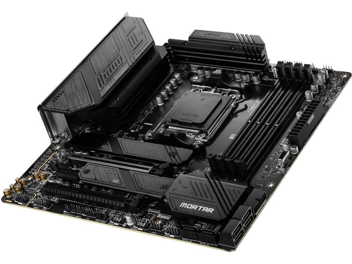 マザーボード MAG B650M MORTAR WIFI AMD Ryzen 7000 MSI MAG B650M MORTAR WIFI AM5 AMD B650 SATA 6Gb/s DDR5 Ryzen 7000