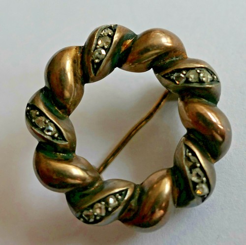 BROCHE OR 18 CARATS TÊTE