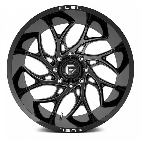 20 FUEL RUNNER GLOSS BLACK MILLED WHEELS RIMS F-150 F150 20X10 D74120008947 Foto 4 de 4