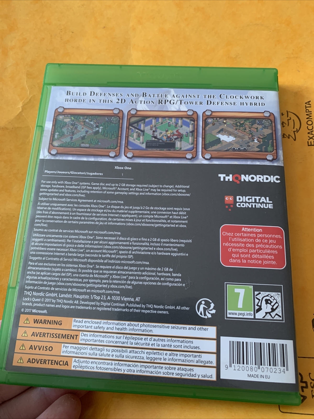 Locks Quest Xbox One Tested Complete Xbone eBay