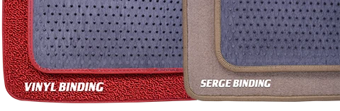 Black Carpet Mats Fits -1955 MG TF Floor Mat 2pc (P1500F) - Image 2 of 4