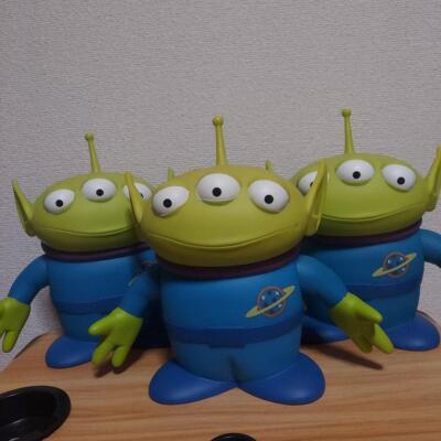 Toy Story Alien Figures Set of 3, Approx. 20cm no noticeable