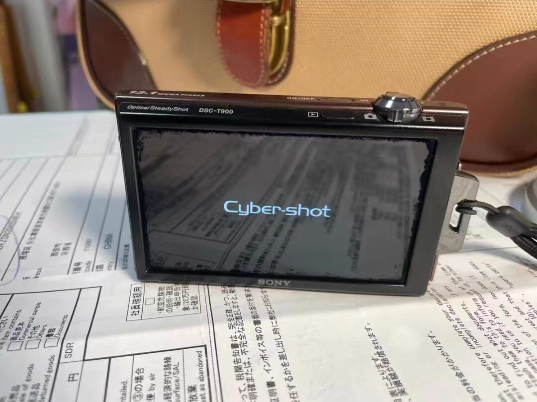 Sony DSC-T900 CyberShot Digital Camera 12.1MP CCD Camera 100