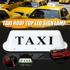 DC12V TAXI Led Light Cab Roof Top Illuminated Sign Car Magnetic Waterproof Lamp