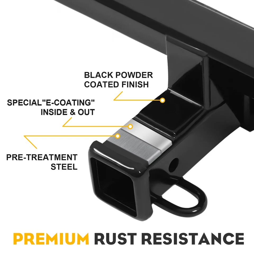 Class-3 Trailer Hitch 2" Receiver Rear Towing For Jeep Patriot Compass 2011-2017 - Image 4 of 4
