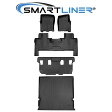 SMARTLINER Custom Fit Floor Mats Cargo Trunk Liner Set 2011-2017 Ford Expedition