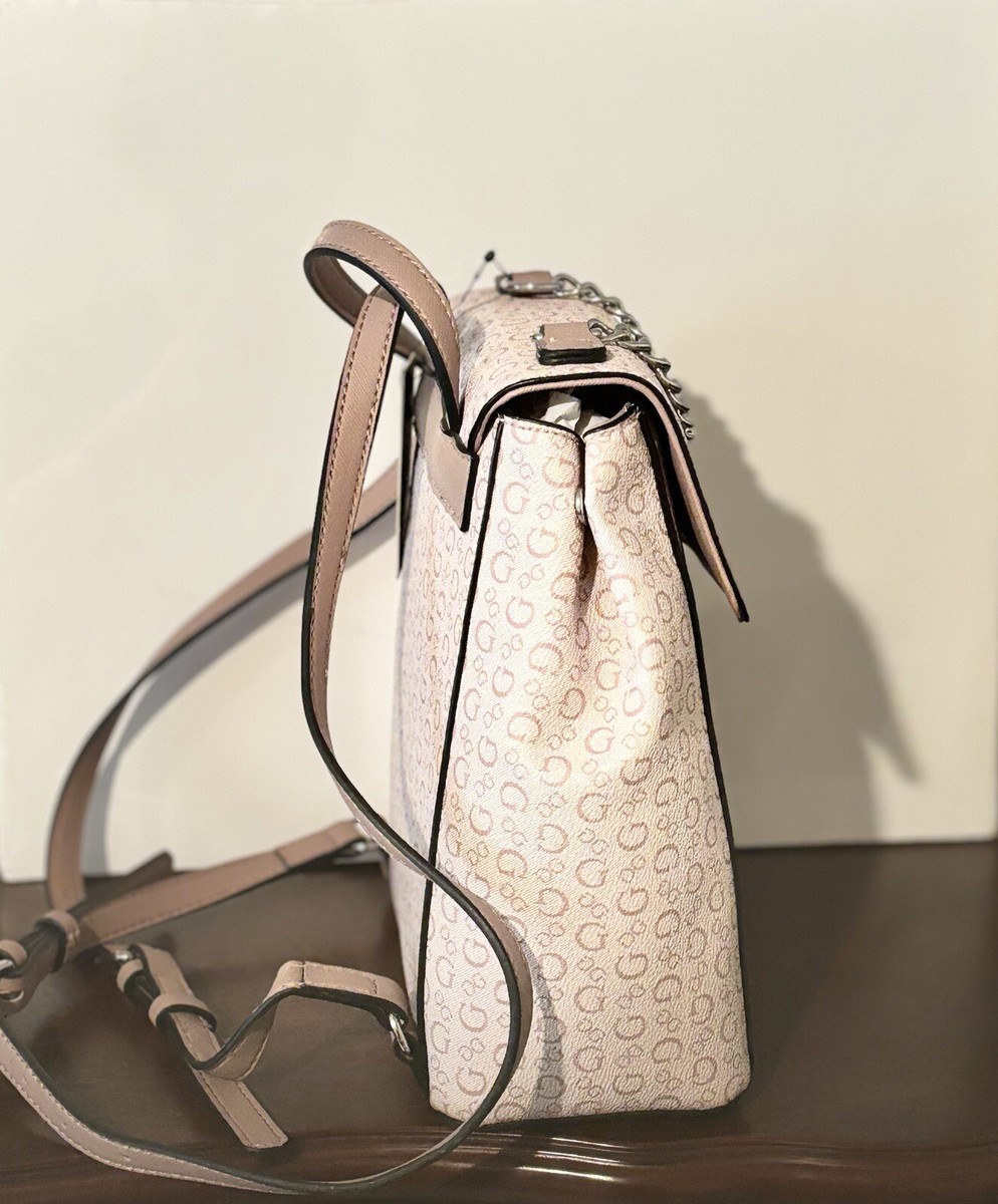 GUESS Wesley Sv510230 Purse Backpack Book Bag Light Rose  display picture 2