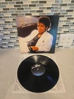 MICHAEL JACKSON THRILLER - RARE BACK COVER ERROR VINYL RECORD QE 38112 1st PRESS