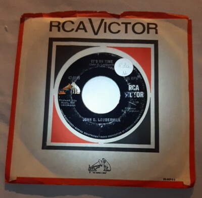John D Loudermilk 45 Bahama Mama / It's My Time RCA Victor 47-9189 ex