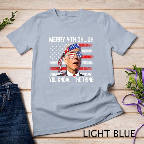 Happy 4th of You Know... The Thing Funny 4th Of July Amaica Unisex T-shirt - Picture 6 of 15
