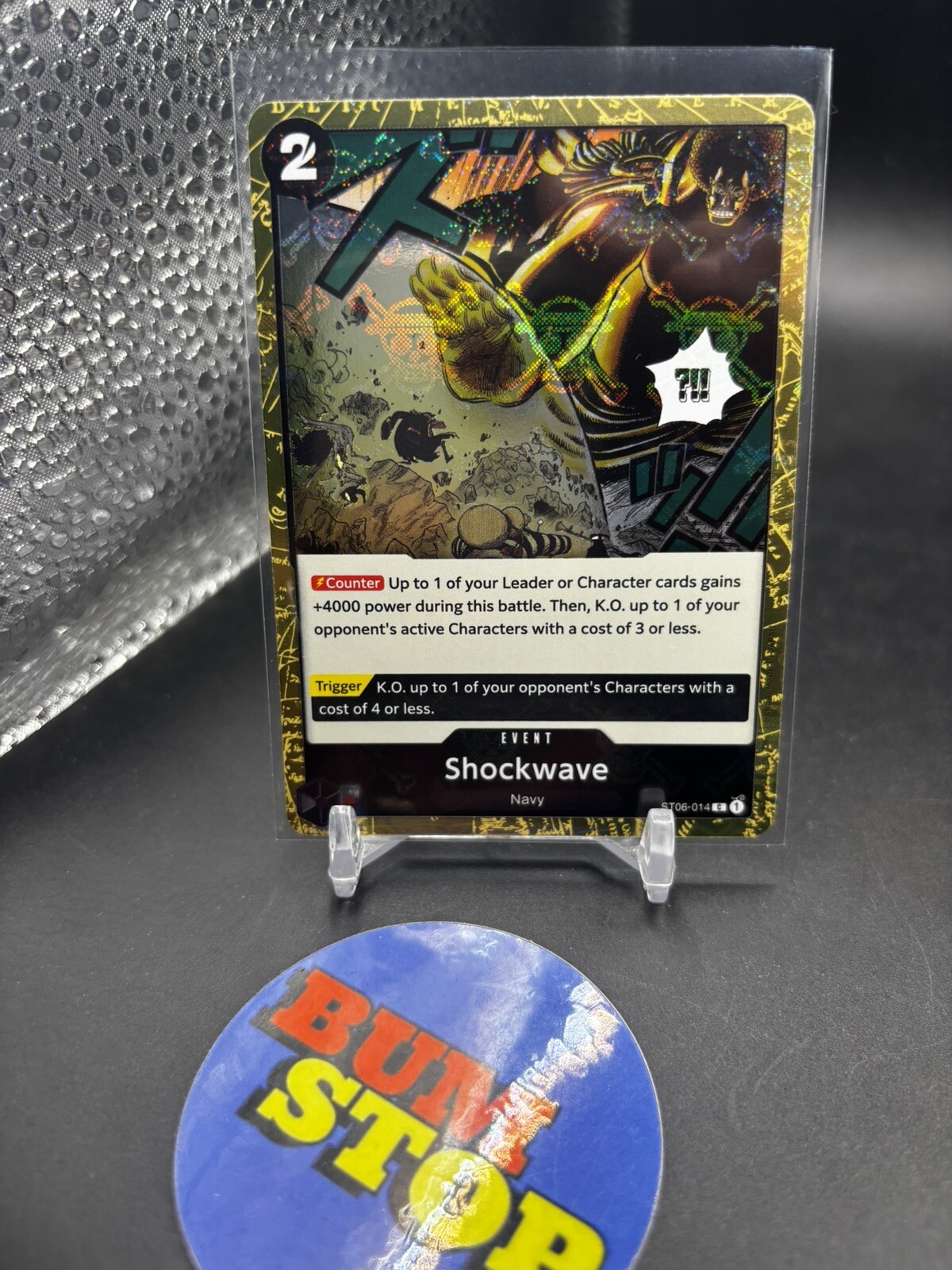 One Piece TCG Shockwave ST06-014 Holo JOLLY ROGER