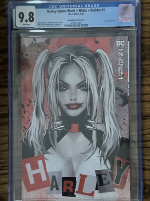 Harley Quinn Black White Redder #1 - CGC 9.8 - Sozomaika 1:25 Incentive - 2023