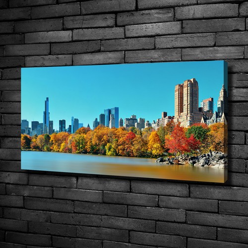 Tableau Sur Toile Tulup 100x50cm - Lac Dans Les Montagnes - Paysage Moderne - Encadré
