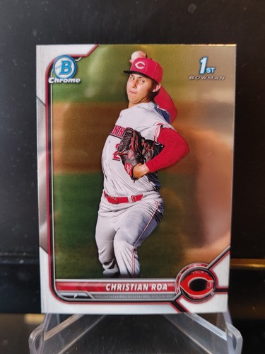 Christian Roa RC 2022 1st bowman Chrome Prospects #BCP-130 - Cincinnati ...