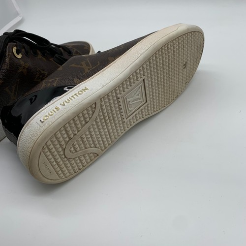Louis Vuitton FrontRow Trainer EU 36.5 UK 3.5 4 VGC sneakers monogram flat - Picture 10 of 16