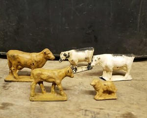 rubber cows