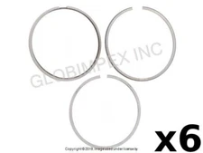 For BMW (1985-1993) Piston Ring Set (91.97 mm, Standard) (6 SETS) MAHLE