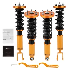 4pcs Air Spring to Coil Spring Conversion Kits For Jaguar XJ8 Series 2004-2010