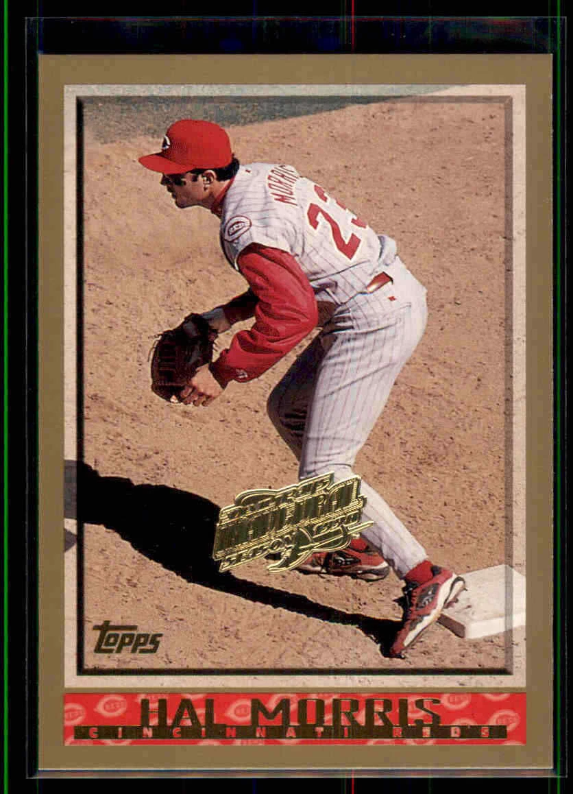 Hal Morris trading card