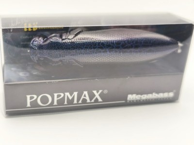 Megabass POPMAX Black Viper Respect Color Limited JDM Popper Red