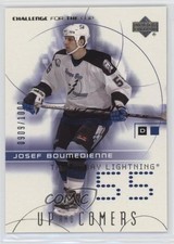 2001 Upper Deck Challenge for the Cup Up and Comers /1000 Josef Boumedienne n1u