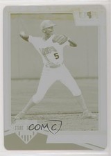 2019 USA Baseball Stars & Stripes Printing Plate Yellow 1/1 Davis Diaz #51 4z8