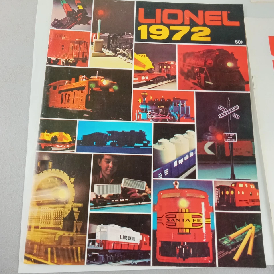 Lote Original Vintage Años 70 LIONEL Juguete Modelo Tren Catálogo Folleto Publicidad Foto 3 de 4