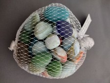 Multi Color Tumbled "Beach Glass" One Pound, vase filler, craft projects, etc