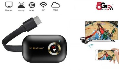 SmartSee HD Wireless Display Receiver WiFi 4K 1080P Mobile Screen Cast Mirroring