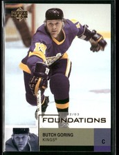 2002-03 Upper Deck Foundations Butch Goring #39 Los Angeles Kings