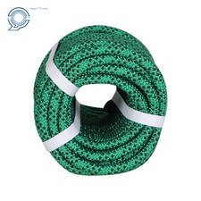 3/8" 100' Rope High Strong Pulling Rope Braided Polyest Rope 3520Lbs
