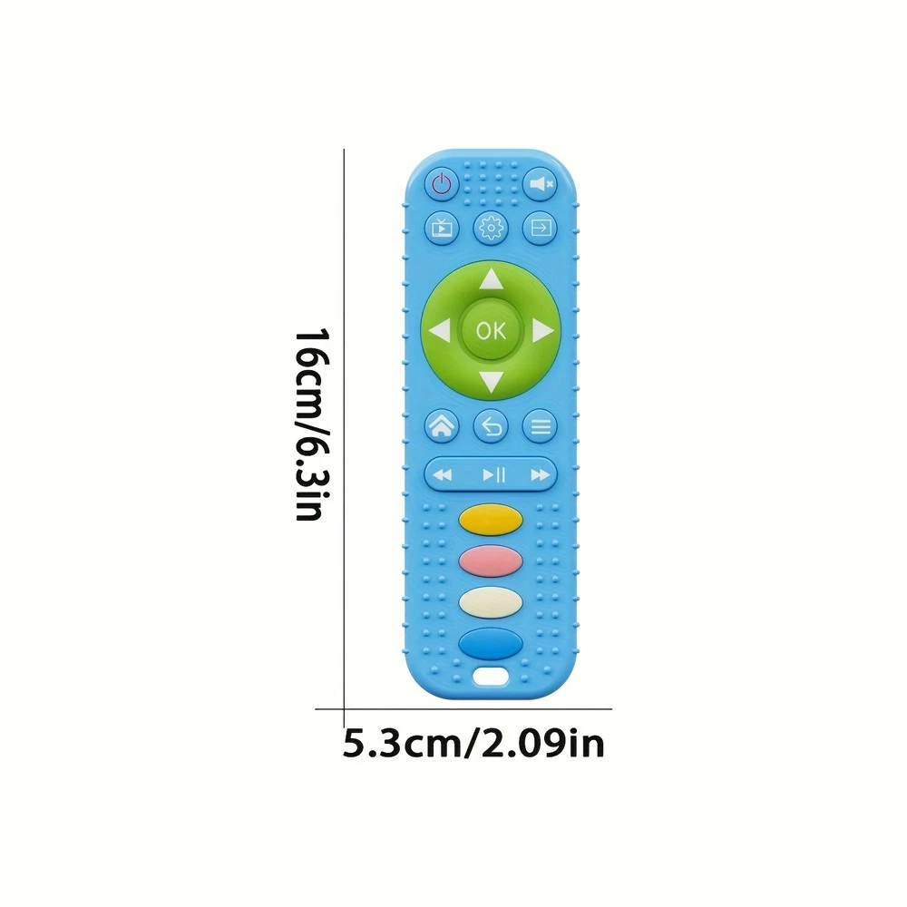 High Quality Dishwasher Safe Silicone Teether for Baby Teething and Sensory Play