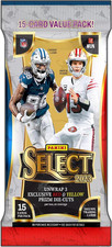 2023 Panini Select Football Jumbo Value Trading Card Pack