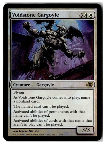 Voidstone Gargoyle - Planar Chaos Foil Rare MTG