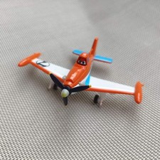 Disney Pixar Planes Racer Dusty 7 Piston Peak Mattel Diecast Plane rare