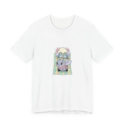 sleepy feral creature Tee | cute menace doodle, tired animal illustration