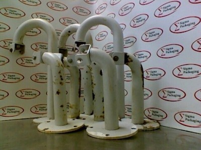 METAL WALL CEILING MOUNT STAND FOR SECURITY CAMERA, 3 - 15'', 5 - 9'' LOT OF 8 #A6