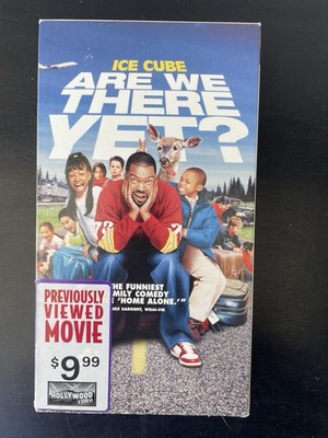 Are We There Yet? VHS 2005 Late Release Y2K Ice Cube Movie Tape Family Comedy