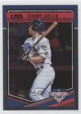 2018 Panini USA Baseball Stars & Stripes Longevity Ruby /249 Johnny Aiello 0q3