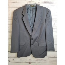 Hart Schaffner Marx Blazer Gold Trumpeter Wool Nordstrom Gray Mens 41R Jacket