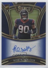 2020 Panini Select Signatures Blue Prizm 65/99 Ross Blacklock #SS-RBL Auto 1u6