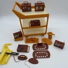 Vtg Barbie Friend Ship United Airplane 1972 USA Serving Trolley and Accessories