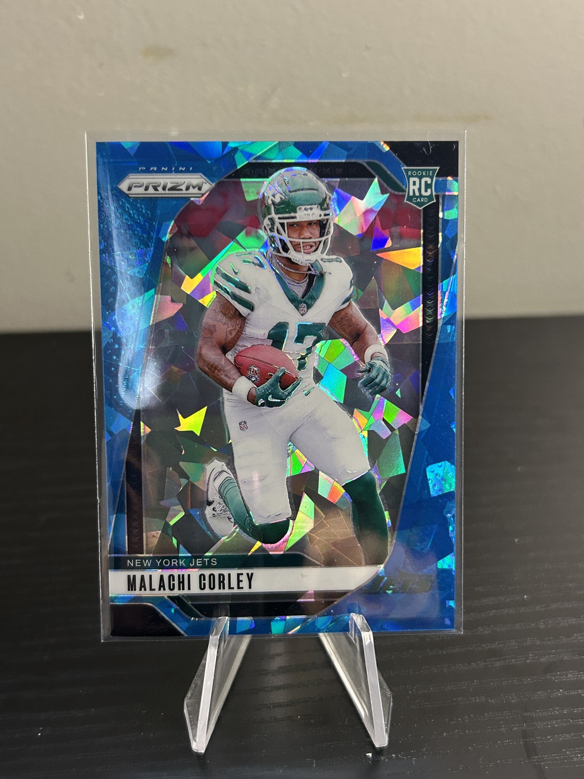 2024 Panini Prizm #369 Malachi Corley Blue Ice #/99