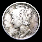 1923 Mercury Dime Silver  ---- Nice Coin ---- #027M