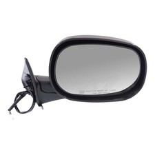 Power Mirror For 1998-01 Dodge Ram 1500 Right Manual Fold Heated Textured Black