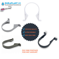 110MM PUSH FIT,  Pipe Bracket Clip | Bend Access | Black Grey White Olive