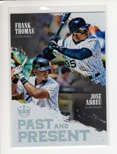 2018 Diamond Kings Past and Present #PP6 Frank Thomas Jose Abreu