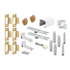 Prime-Line 164687 48 In., Bi-fold Closet Door Track Kit (1 Kit)