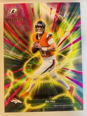 🔥2025 Topps Resurgence- Bo Nix Conductors C-19 Magenta Shock 172/299 Broncos🔥